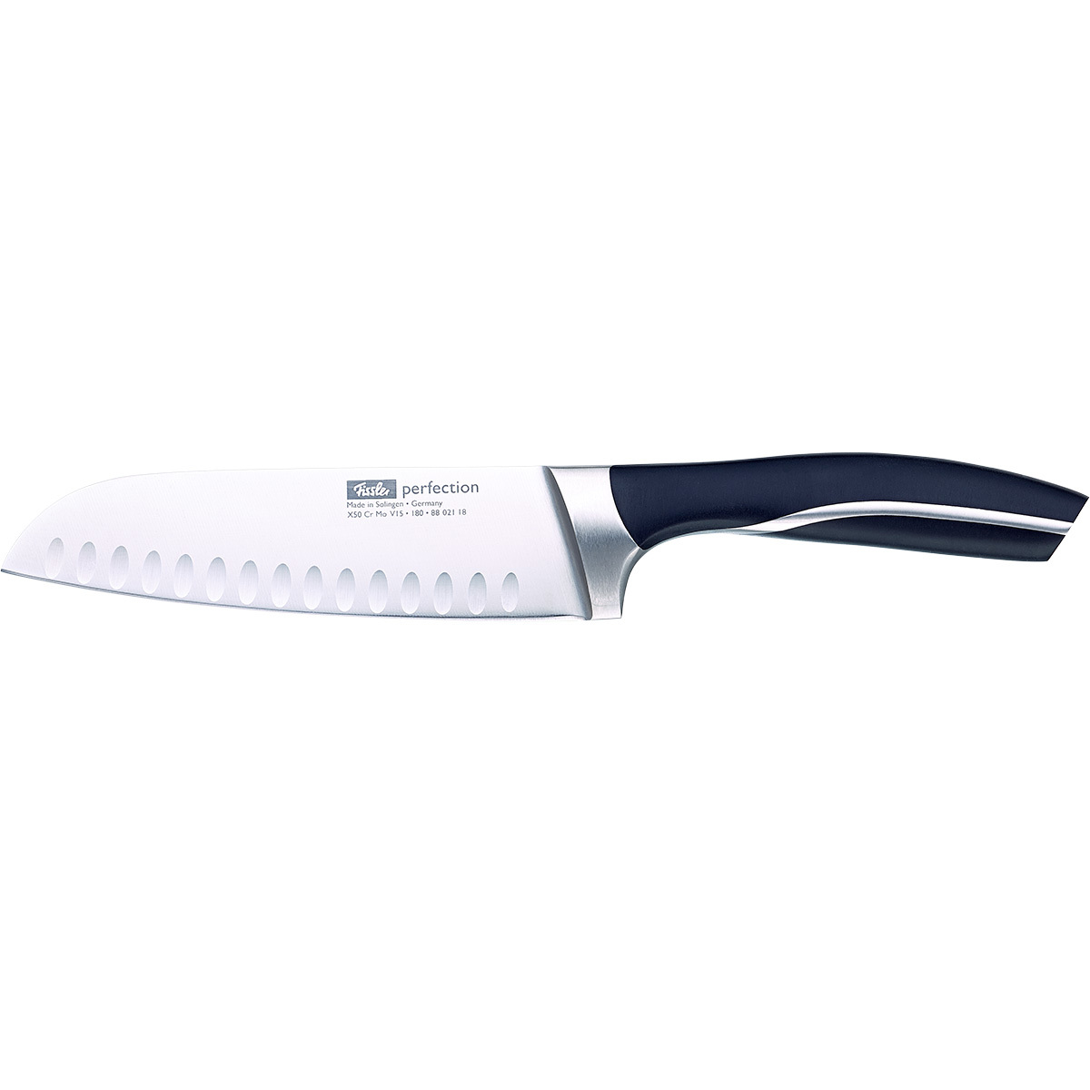 Нож Сантоку со специальными пазами Fissler Perfection 14 см 8802214 - 1